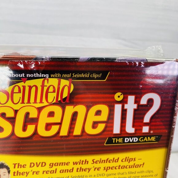 2008 SEINFELD Scene It Deluxe Edition DVD Trivia Game Factory Sealed Tin Box NEW - Picture 7 of 16